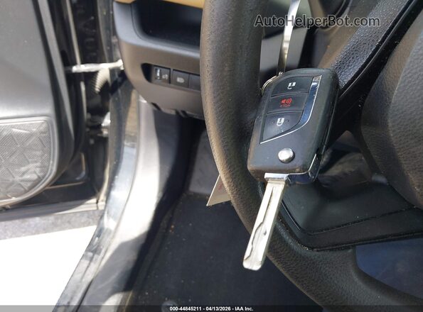 JTMH1RFV2KD504617 2019 TOYOTA LE Black Առջևի վահանակի տեսք