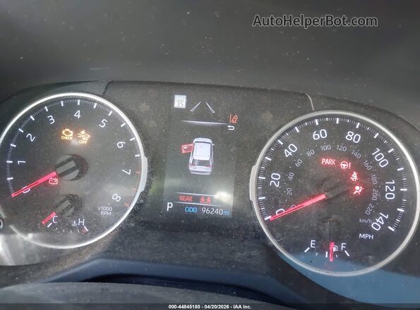 JTMH1RFV8MD067175 2021 TOYOTA LE Blue უკანა სავარძლების ხედი
