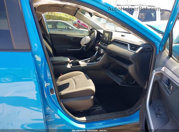 JTMH1RFV8MD067175 2021 TOYOTA LE Blue წინა სალონის ხედი