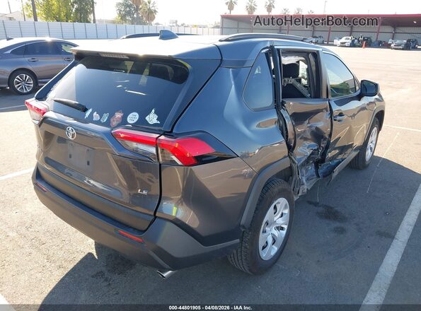 JTMH1RFV9LD056703 2020 TOYOTA LE Gray Trasero derecho