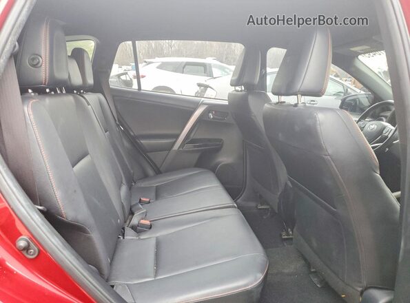 JTMJFREVXJD253123 2018 TOYOTA RAV4 Red უკანა სავარძლების ხედი