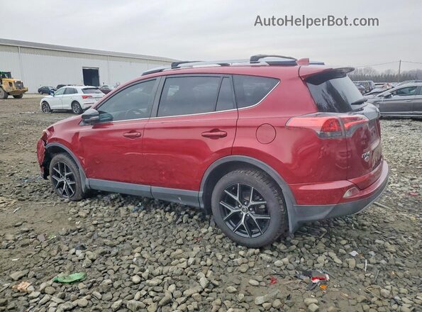 JTMJFREVXJD253123 2018 TOYOTA RAV4 Red უკანა მარცხენა