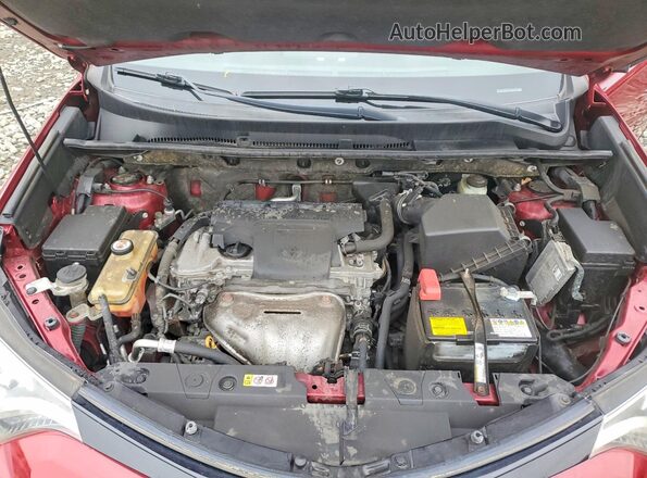 JTMJFREVXJD253123 2018 TOYOTA RAV4 Red უკანა სალონის ხედი