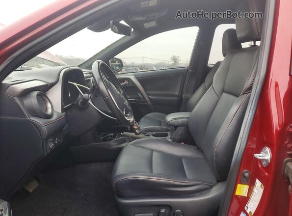 JTMJFREVXJD253123 2018 TOYOTA RAV4 Red წინა სალონის ხედი