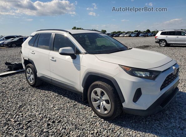 JTMK1RFV1KD513654 2019 TOYOTA LE White Передня права чверть