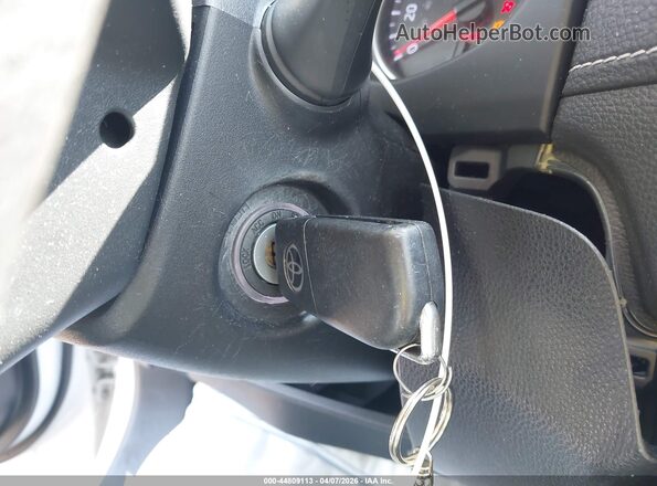 JTMK1RFV9LD059574 2020 TOYOTA LE White Dashboard view