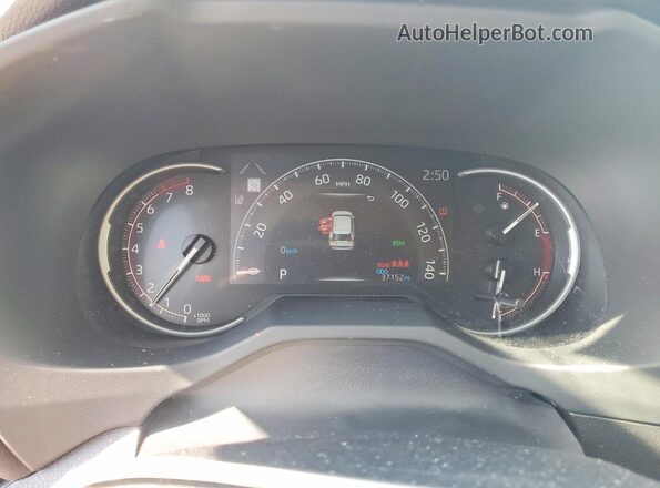 JTMK1RFVXPD097191 2023 TOYOTA LE Silver Widok zestawu wskaźników