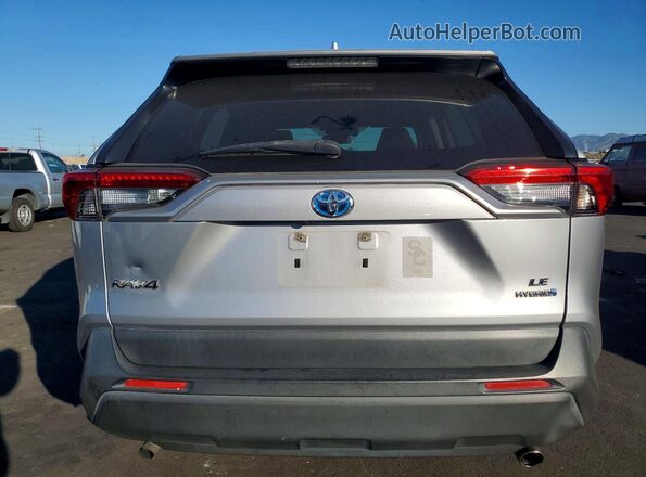JTMMWRFV1KD518041 2019 TOYOTA RAV4 Silver Հետևի տեսք