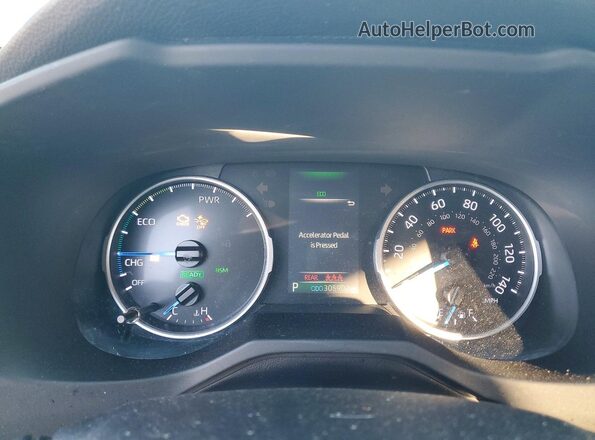 JTMMWRFV1KD518041 2019 TOYOTA RAV4 Silver Սարքավորումների վահանակի տեսք