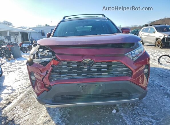 JTMN1RFV6KD519690 2019 TOYOTA LIMITED Red Դիմացի տեսք
