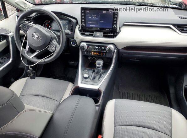 JTMN1RFV7ND085378 2022 TOYOTA LIMITED Темно-бордовый Вид панели приборов