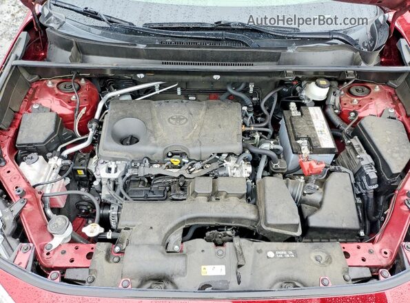 JTMN1RFV7ND085378 2022 TOYOTA LIMITED Темно-бордовый Вид подкапотного пространства