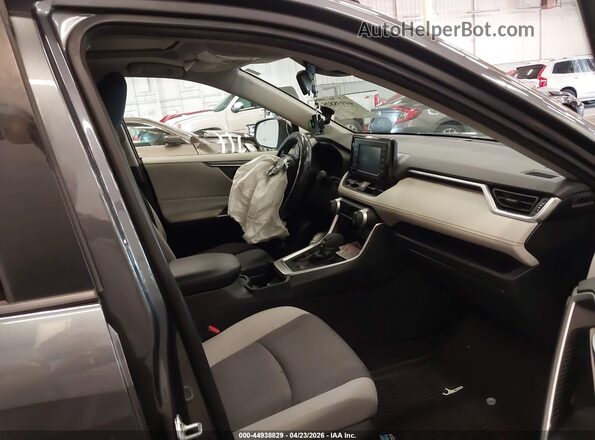 JTMP1RFV3KD523060 2019 TOYOTA LE Gray Front interior view