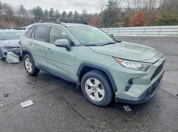 JTMP1RFV9KD038292 2019 TOYOTA LE Green Передня права чверть