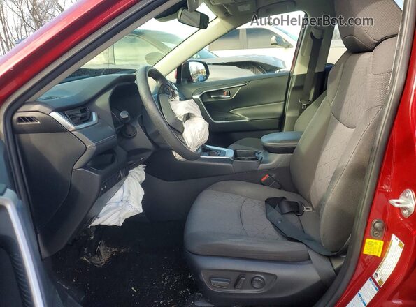 JTMP1RFVXLD053126 2020 TOYOTA LE Красный Вид салона спереди