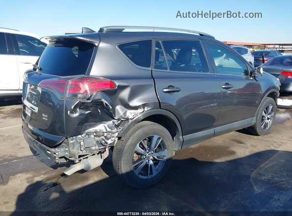 JTMRFREV0JJ736401 2018 TOYOTA LE Gray Задня права чверть