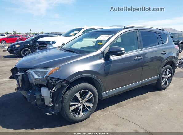 JTMRFREV0JJ736401 2018 TOYOTA LE Gray Передня ліва чверть