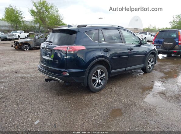 JTMRFREV8HJ172121 2017 TOYOTA LE Синий Задняя правая четверть