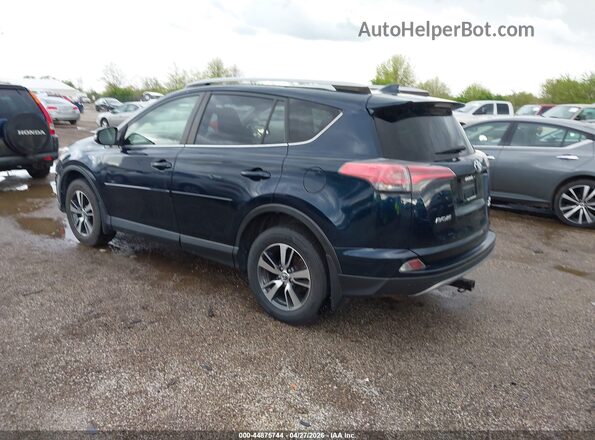 JTMRFREV8HJ172121 2017 TOYOTA LE Синий Задняя левая четверть