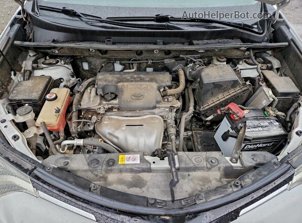 JTMWFREV4HJ720957 2017 TOYOTA LE White Vista del compartimento del motor