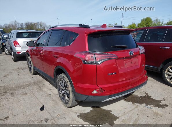 JTMWFREV5GJ075542 2016 TOYOTA LE Red Tył lewy