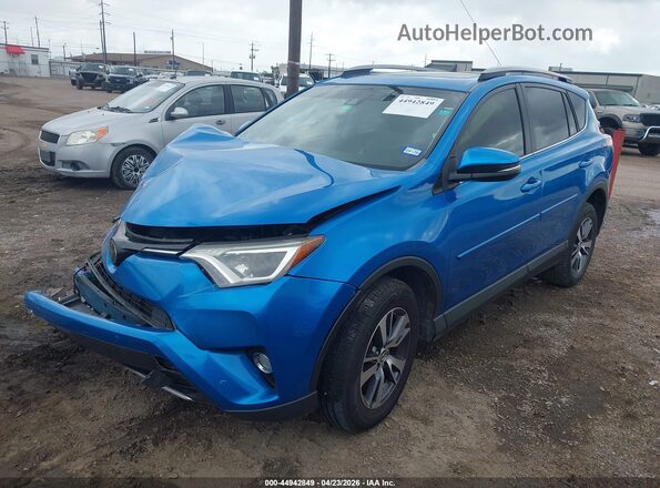 JTMWFREV7JJ166481 2018 TOYOTA LE Blue Vista tres cuartos delantera izquierda