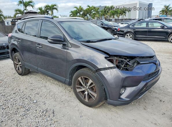 JTMWFREVXGJ068179 2016 TOYOTA LE Gray Przód prawy