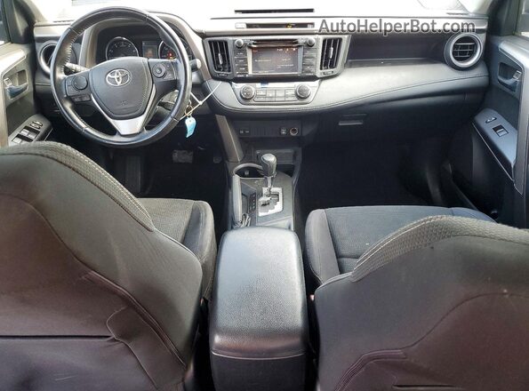 JTMWFREVXGJ068179 2016 TOYOTA LE Gray Widok deski rozdzielczej