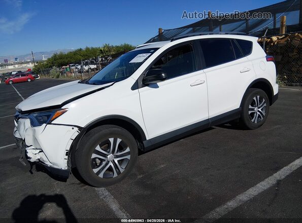 JTMZFREV1JJ151097 2018 TOYOTA LE White Vista tres cuartos delantera izquierda