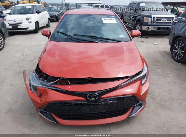 JTNC4MBEXR3232744 2024 TOYOTA LL Orange Widok zestawu wskaźników