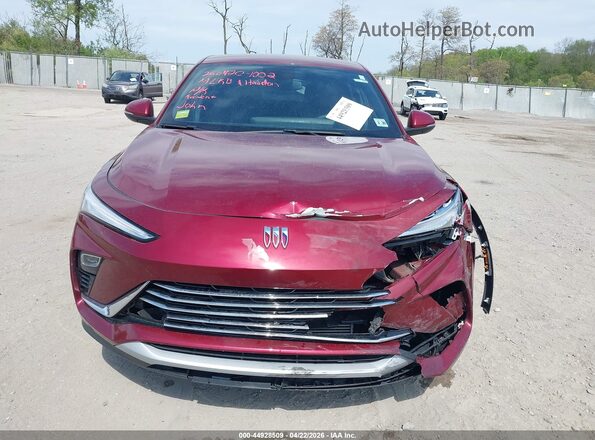 KL47LAEP3SB072944 2025 BUICK OTHER Red Widok zestawu wskaźników