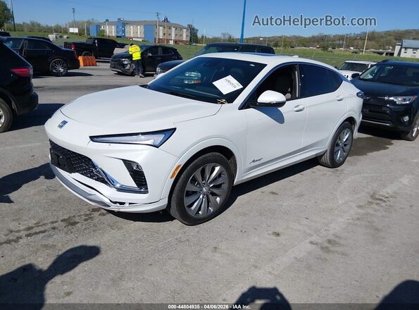 KL47LCEP6SB238241 2025 BUICK OTHER White Առջևի ձախ երեք քառորդ տեսարան
