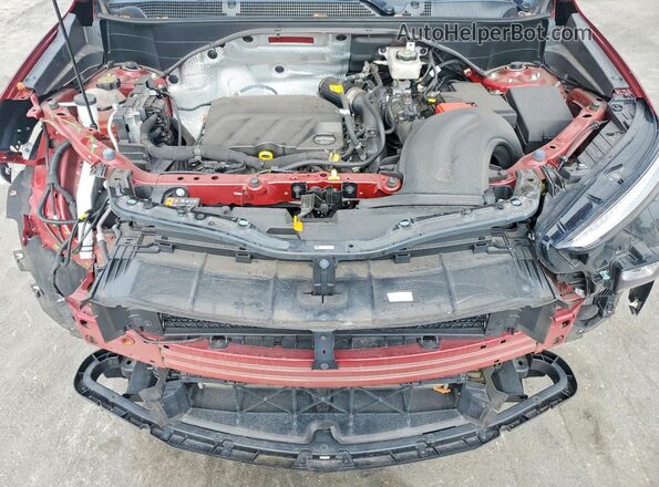 KL4AMBSPXSB030414 2025 BUICK ENCORE Красный Вид задней части салона