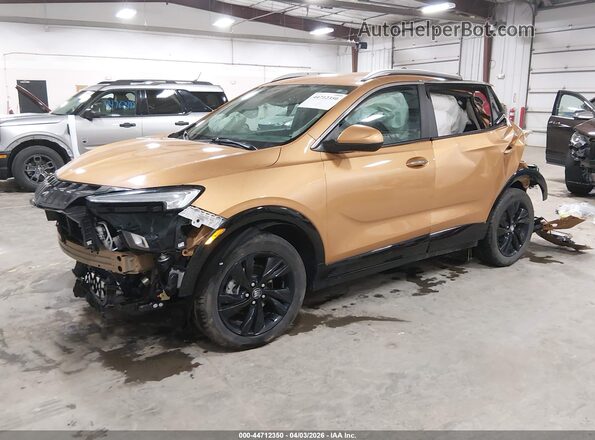 KL4AMDSL7RB186770 2024 BUICK ENCORE Orange წინა მარცხენა ხედი სამი მეოთხედიდან