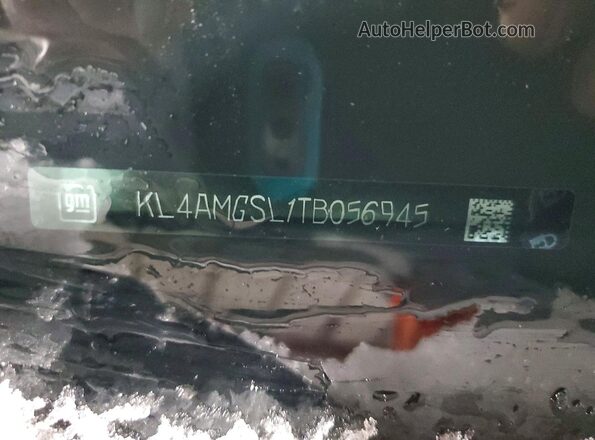 KL4AMGSL1TB056945 2026 BUICK ENCORE Gray Vista de la etiqueta del VIN