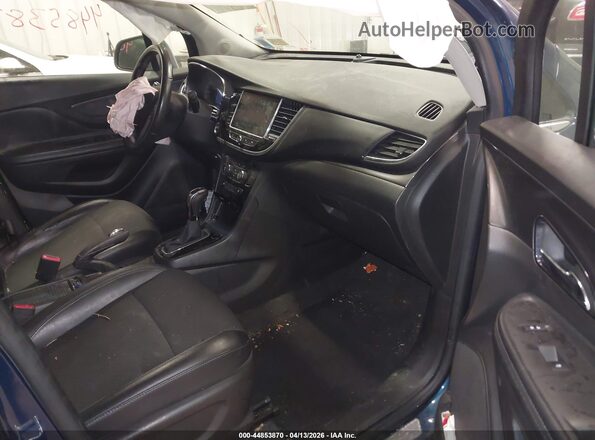 KL4CJASB0KB859234 2019 BUICK ENCORE Blue წინა სალონის ხედი