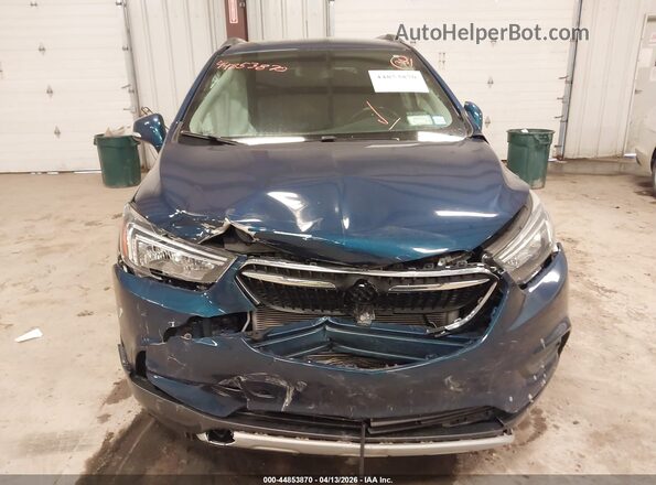 KL4CJASB0KB859234 2019 BUICK ENCORE Blue ხელსაწყოთა პანელის ხედი