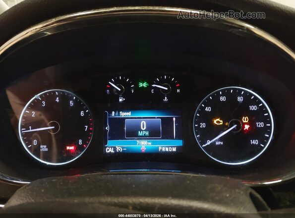 KL4CJASB0KB859234 2019 BUICK ENCORE Blue უკანა სავარძლების ხედი