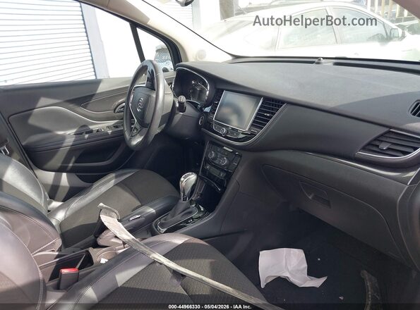 KL4CJASB1JB514339 2018 BUICK ENCORE Gray Вид салону спереду