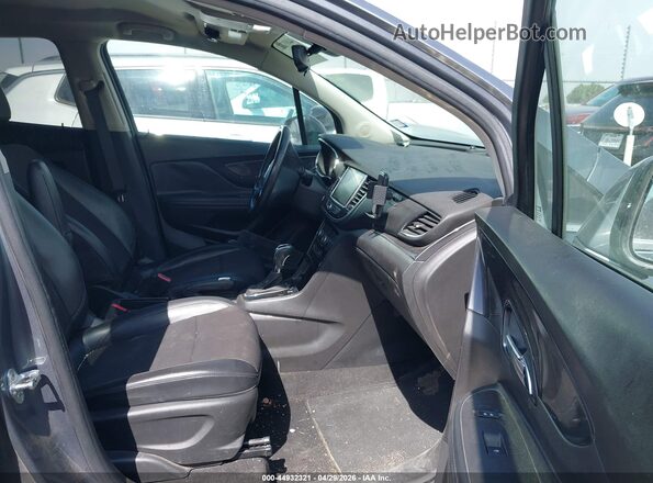 KL4CJASB2KB836991 2019 BUICK ENCORE Gray Widok wnętrza z przodu