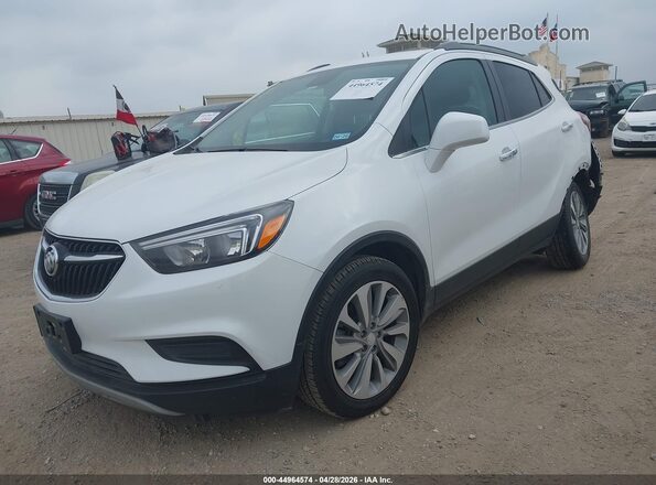 KL4CJASB2LB347279 2020 BUICK ENCORE White Передня ліва чверть