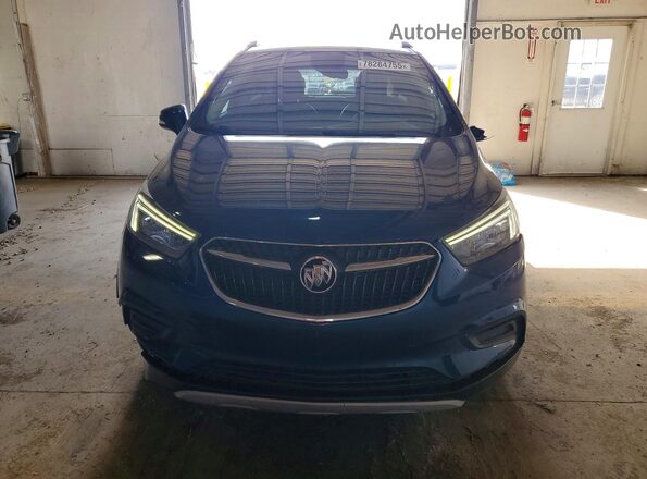 KL4CJASB3KB768801 2019 BUICK ENCORE Blue Front view