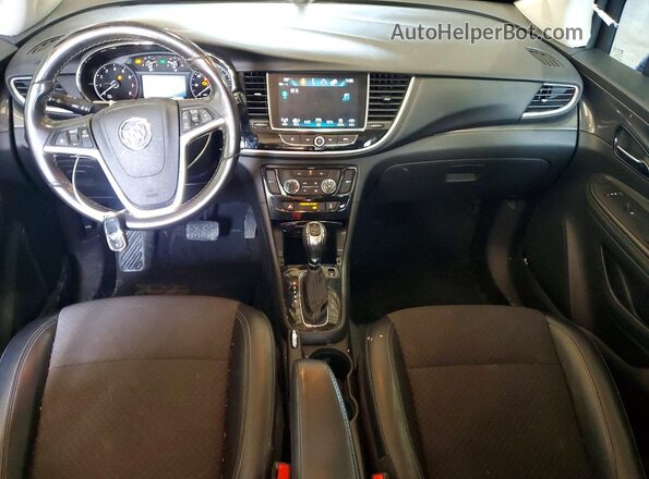 KL4CJASB3KB768801 2019 BUICK ENCORE Blue Dashboard view