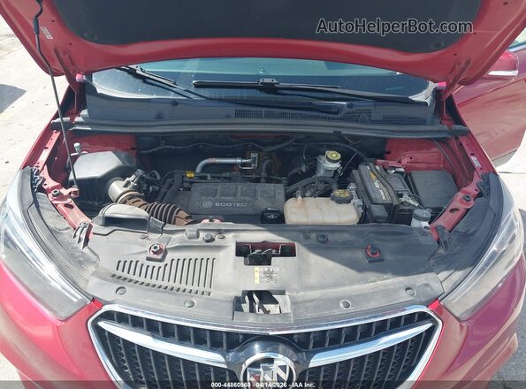 KL4CJASB5JB653681 2018 BUICK ENCORE Red Вид ззаду