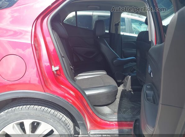 KL4CJASB5JB653681 2018 BUICK ENCORE Red Вид наклейки з VIN-кодом
