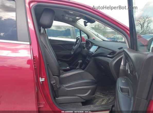 KL4CJASB5JB653681 2018 BUICK ENCORE Red Вид салону спереду