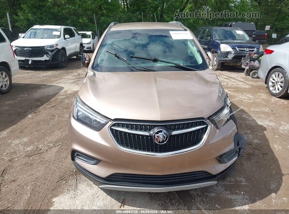 KL4CJASB5JB662476 2018 BUICK ENCORE Brown Вид панелі приладів