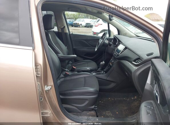 KL4CJASB5KB706767 2019 BUICK ENCORE Желто-коричневый Вид салона спереди