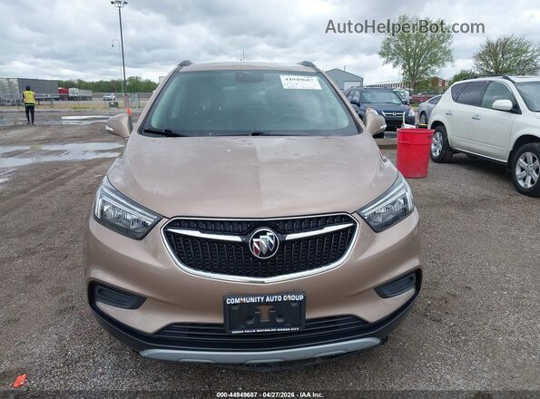 KL4CJASB5KB706767 2019 BUICK ENCORE Желто-коричневый Вид щитка приборов