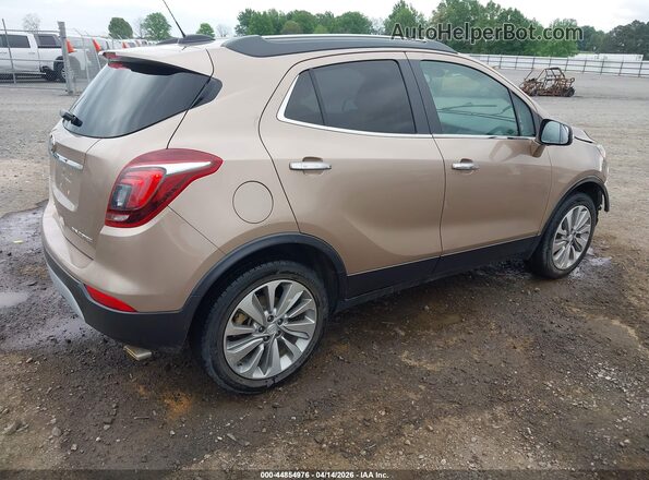 KL4CJASB6KB701867 2019 BUICK ENCORE Gold Tył prawy